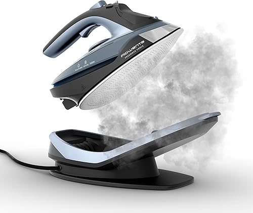 Rowenta Freemove - Plancha inalámbrica con vapor, 1600 vatios, suela de acero inoxidable, calentamiento rápido, vaporizador portátil para ropa,