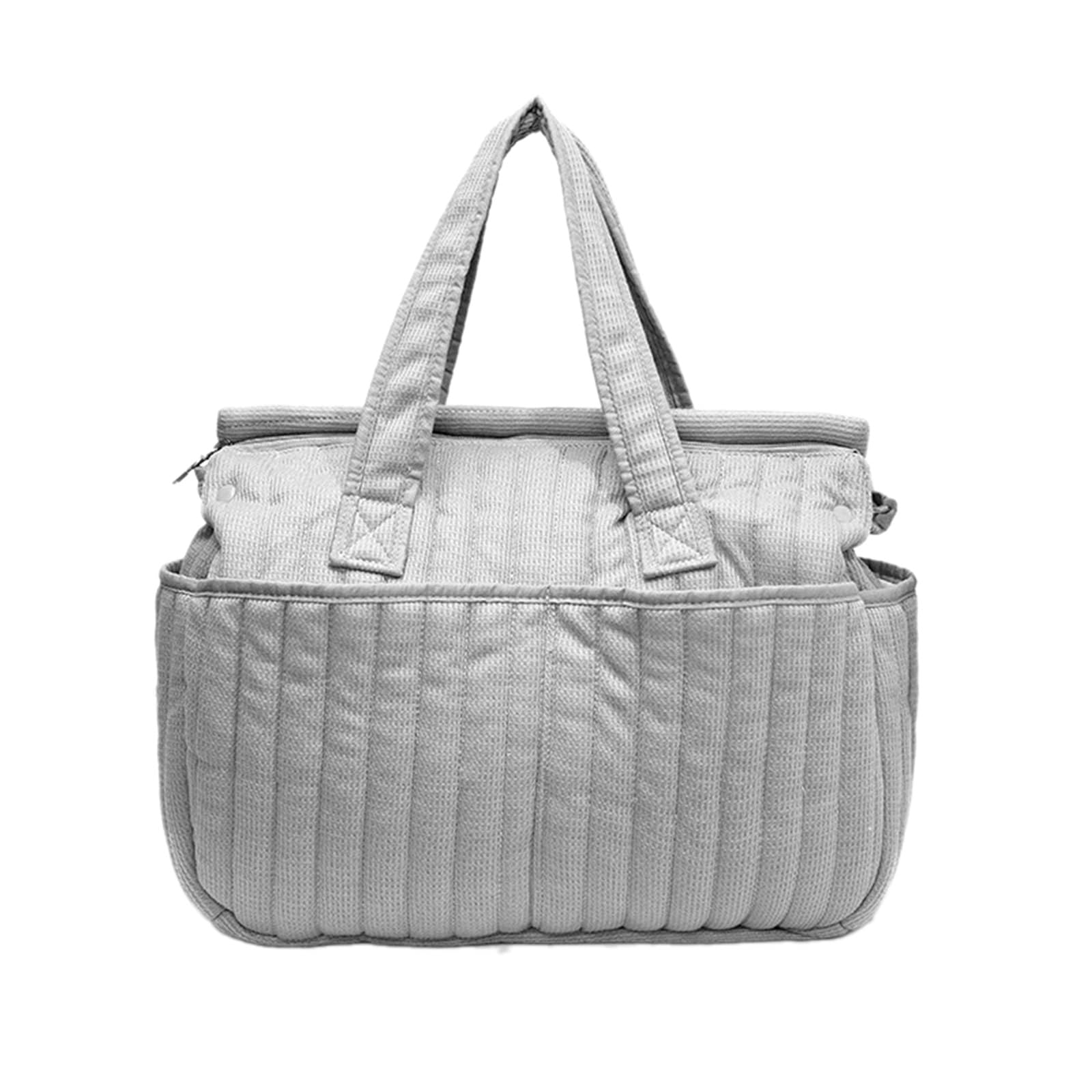 Borsa da viaggio multifunzionale da appendere al passeggino con tasche multiple per pannolini e biberon