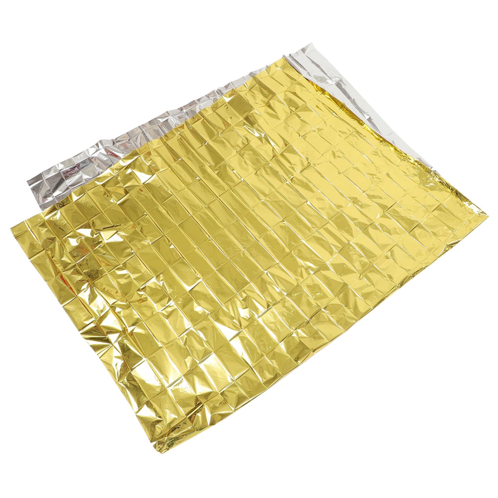 SUPVOX 10 Pezzi Coperta Di Emergenza Coperta Da Campeggio Coperta Di Sopravvivenza Con Isolamento Termico Forniture Di Emergenza Per Esterni Pellicola Riflettente