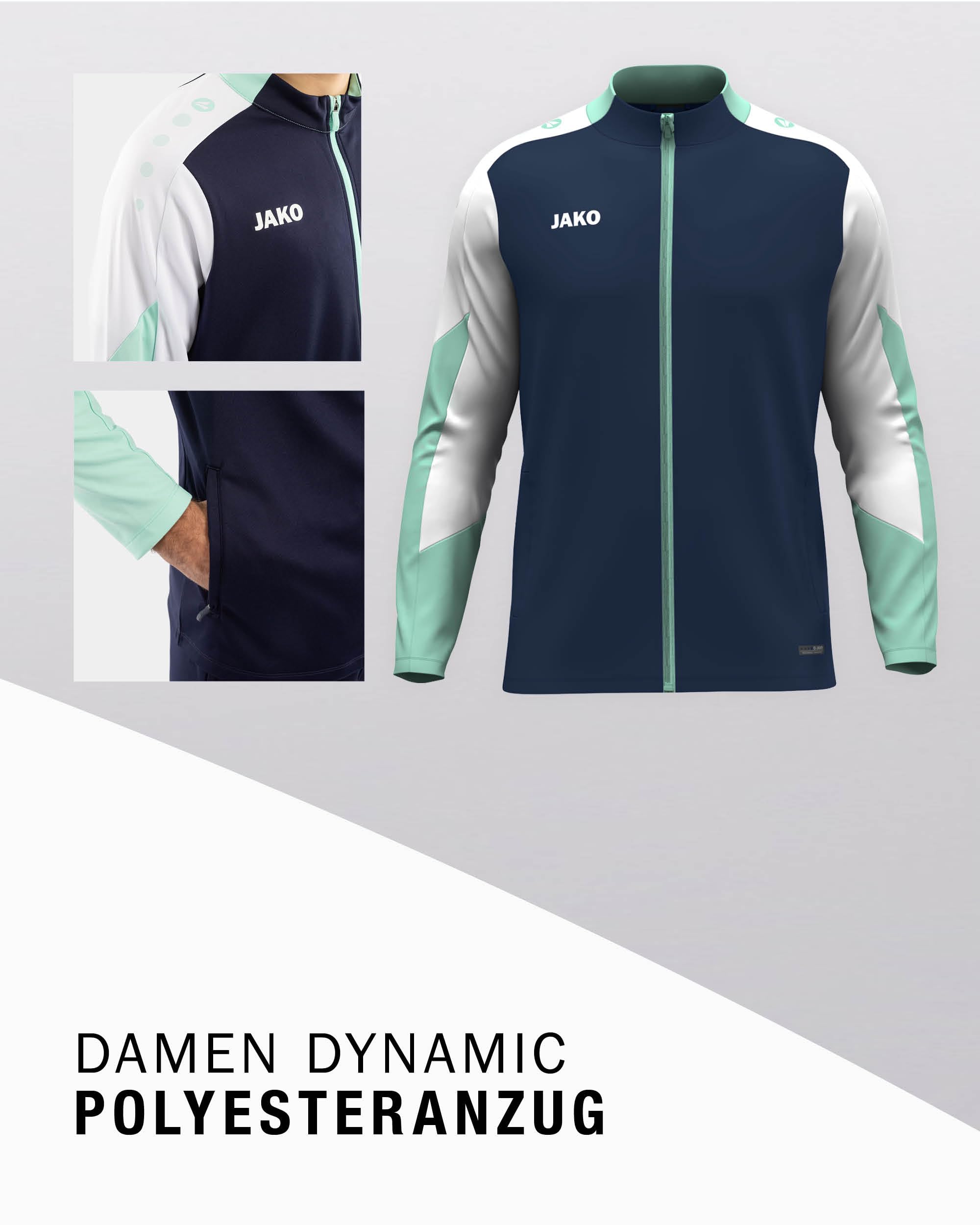 JAKO Damen Jako Damen Polyesteranzug Dynamic Trainingsanzug (1er Pack)