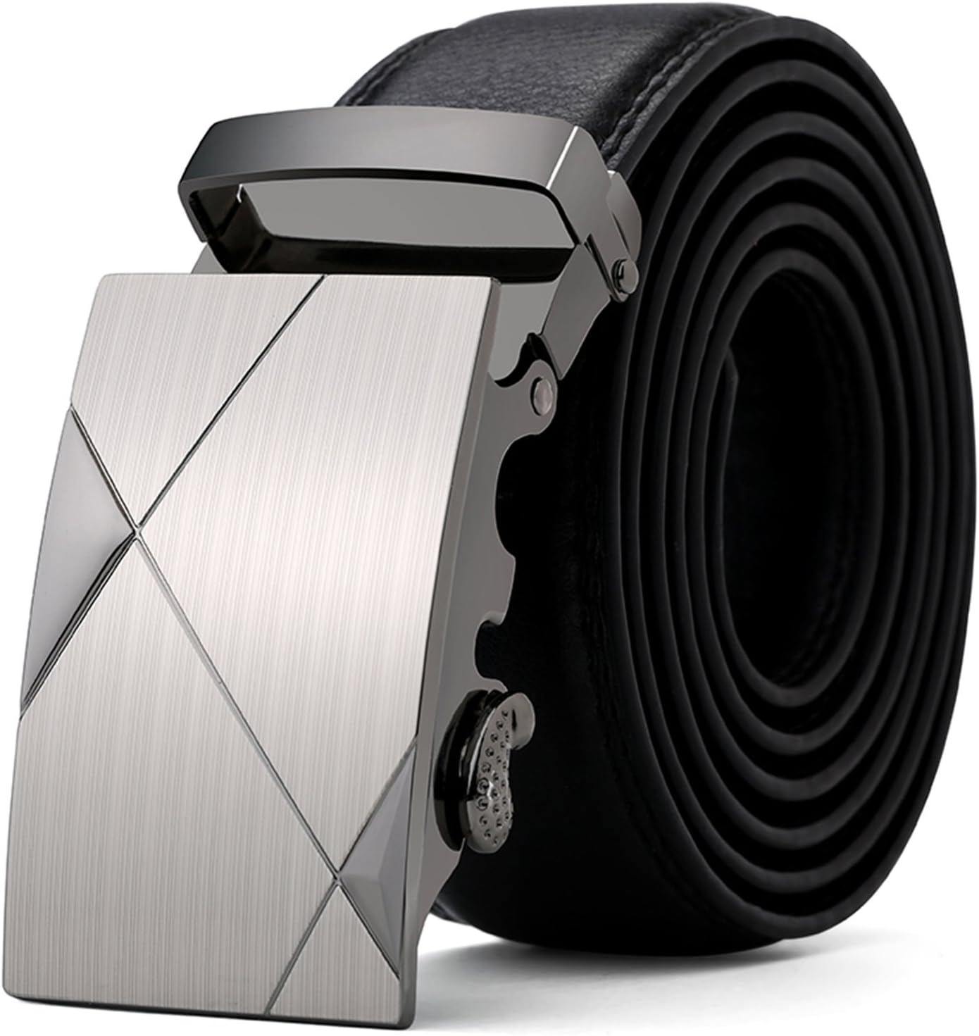 HIRUN Dnuxlou Men's Casual Jean Belt 35mm Leather Belts