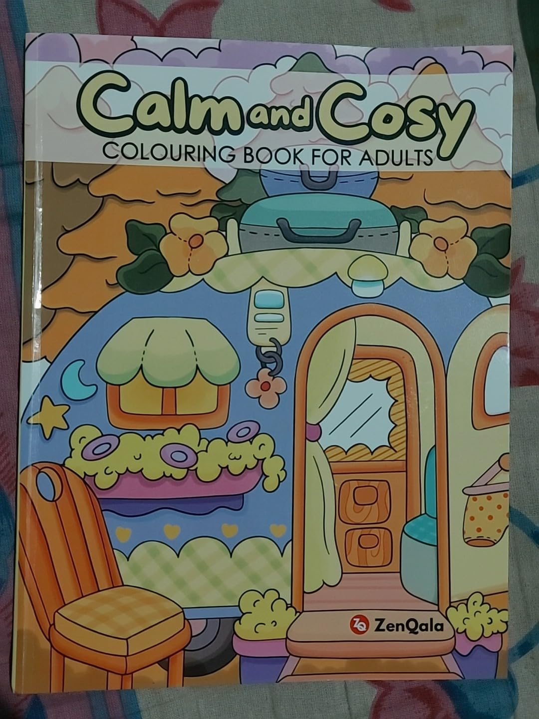 Calm and Cosy Colouring Book for Adults and Teens | Relaxation | Stress ...