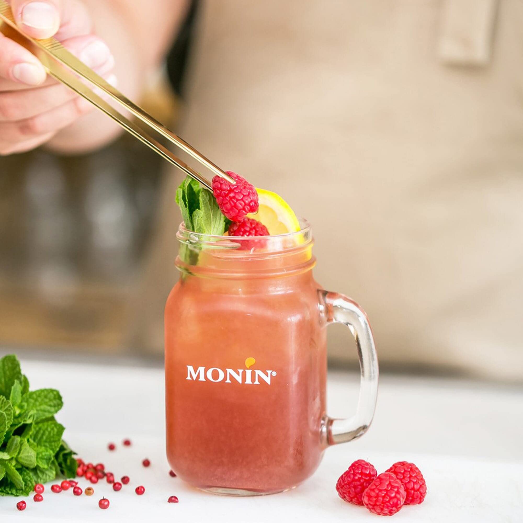 Monin Himbeersirup – 6 x 70 cl