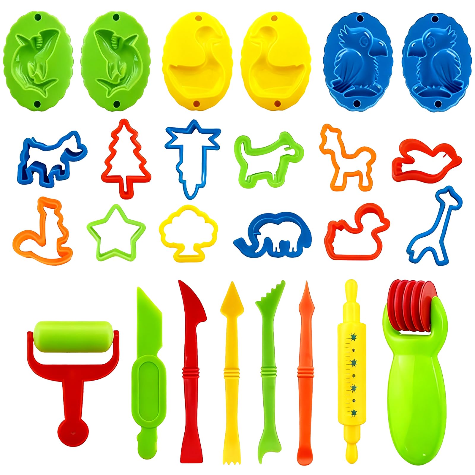 kit accessoires pâte à modeler 26 pièces