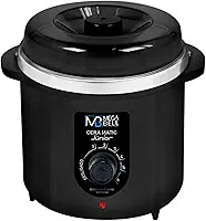 Mega Bell, Panela aquecedora de cera para depilação, Termocera, Cera-Matic Júnior, Sem refil, Bivolt, 400g, Preto