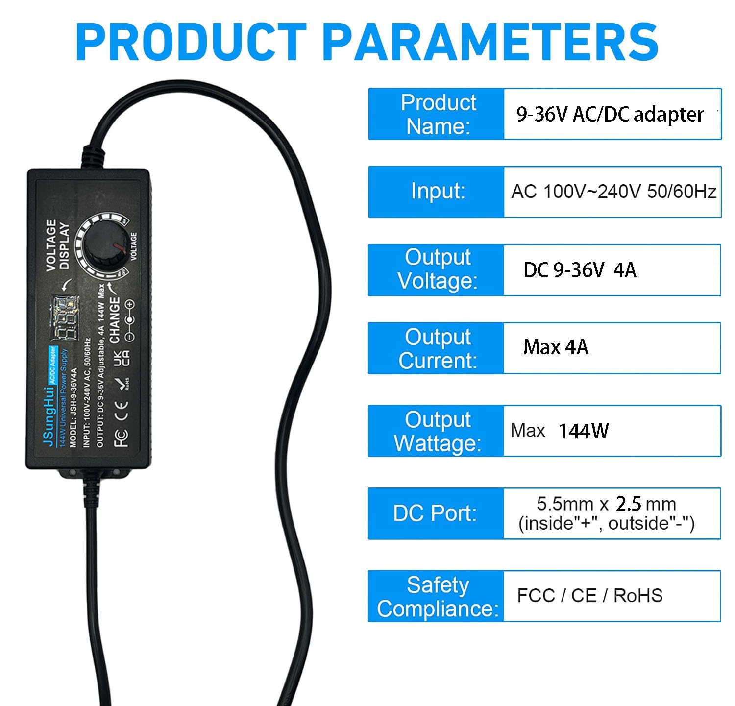 Adaptateur D'alimentation Universel Avec Plusieurs Connecteurs - Test