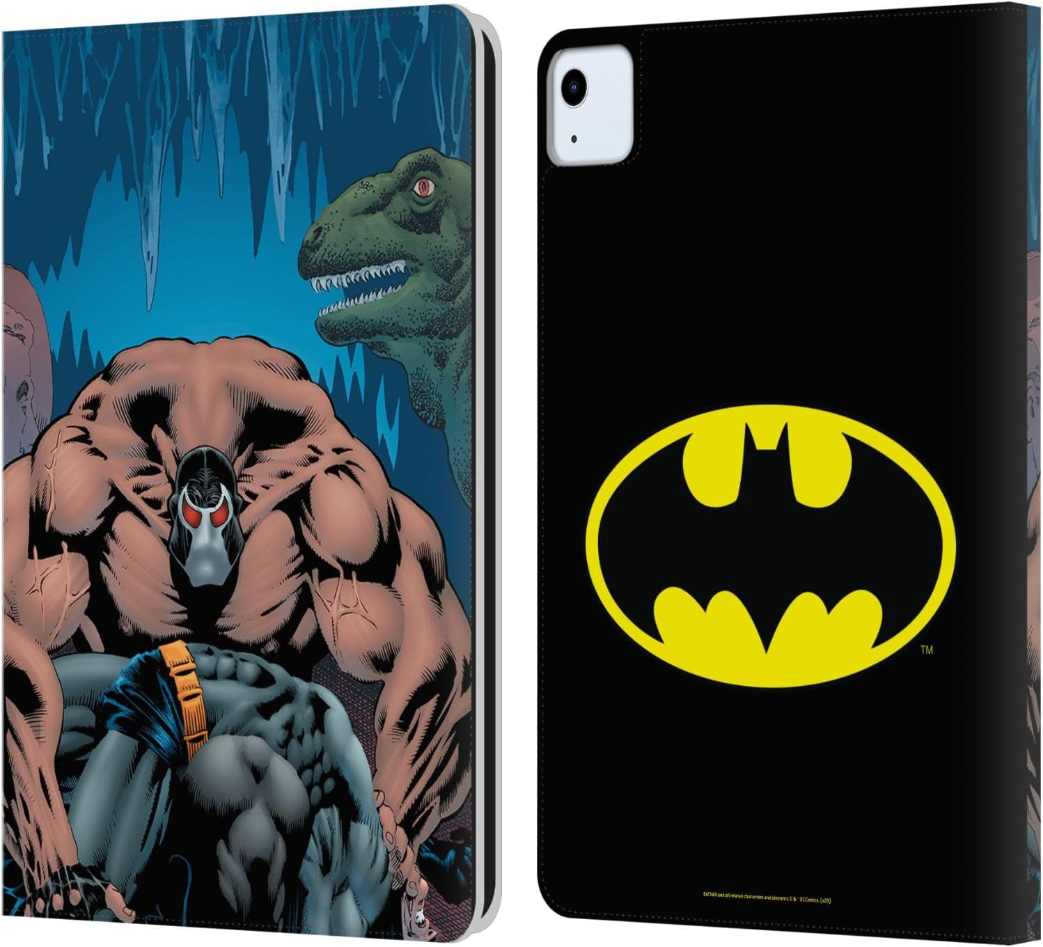 Head Case Designs Officially Licensed Batman DC Comics Knightfall Volume One Famous Comic Book Covers Leather Wallet Case Compatible with Apple iPad Air 11 2020/2022/2024/2025