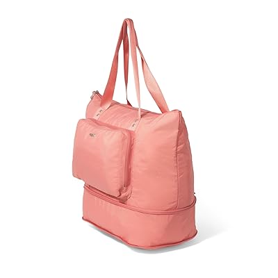 Baggallini Carryall Expandable Packable Tote Shoulder Handbags Terracotta, Polyester