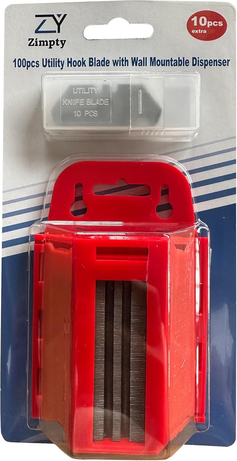 Zimpty ZY344 SK2 Ultra Sharpened 100 Pc. Utility Hook Blade
