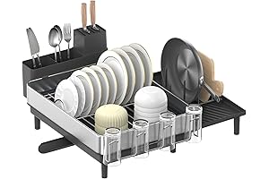 SONGMICS Extra Large Dish Rack