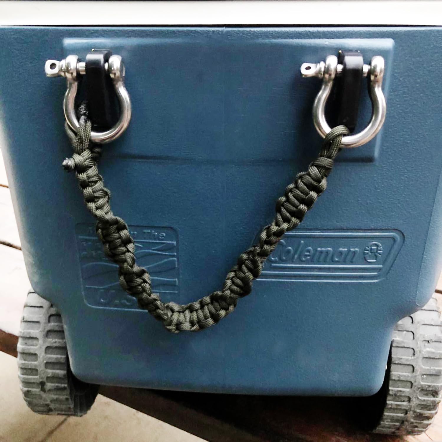 8 Packs 1/2 Inch 304 Stainless Steel D Ring Shackles Set for Outdoor Adventure, Traction Steel Wire and Heavy Duty Construction, Bow Shape, Anchor Shackles 12 mm, by GENHAKON - Image 6