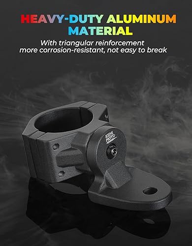 Miniatura 3 de KEMIMOTO 2 luces de látigo de 3 pies con soportes de montaje para lado a lado, control de aplicación luces LED para UTV Offroad, compatibles con