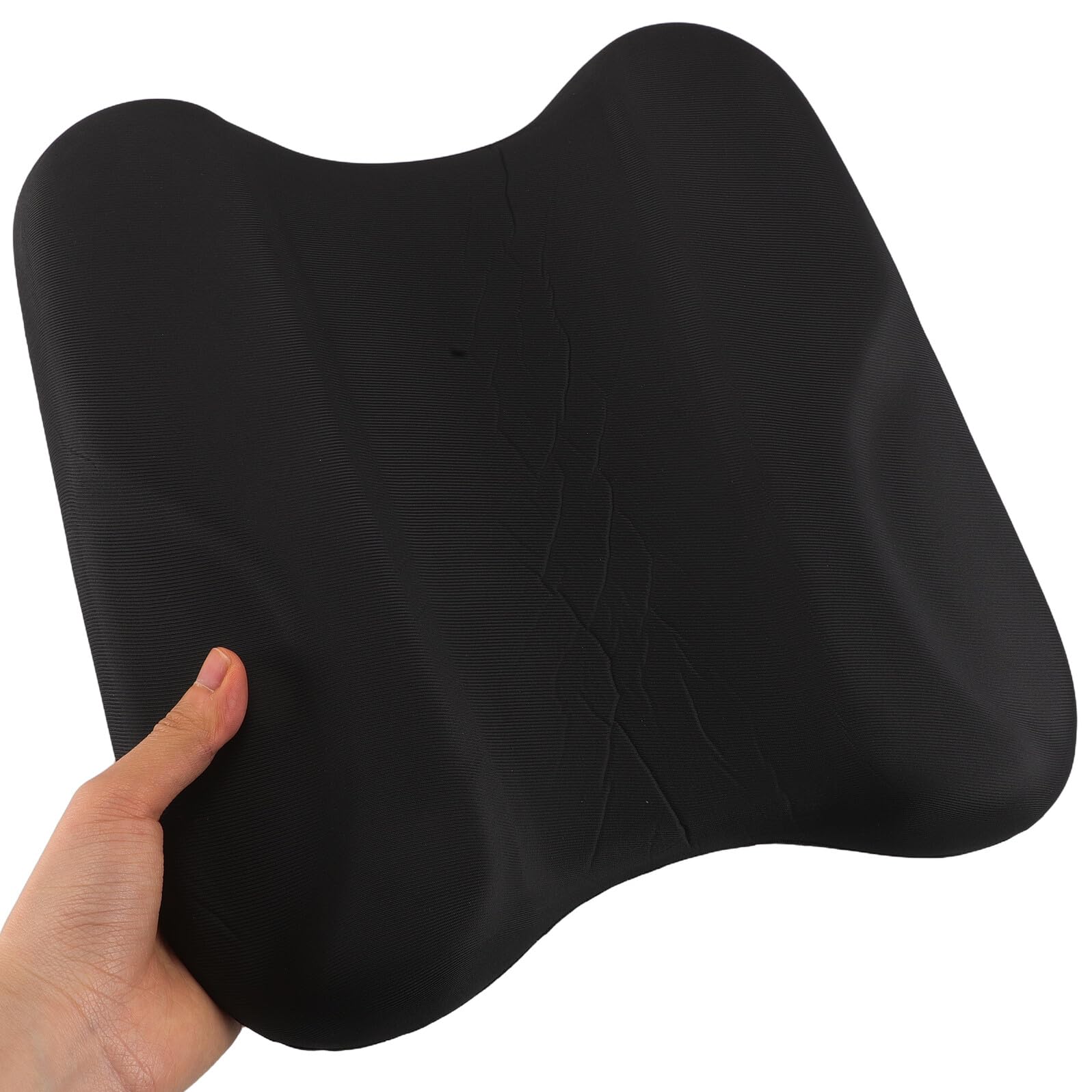 Planche de Natation Flottante en Eva Noire, Lot de 2 Pièces | Forme en U, Flottabilité Stable et Format Léger, pour Entraînement en Piscine Intérieure, Garçon et Filles et Adultes