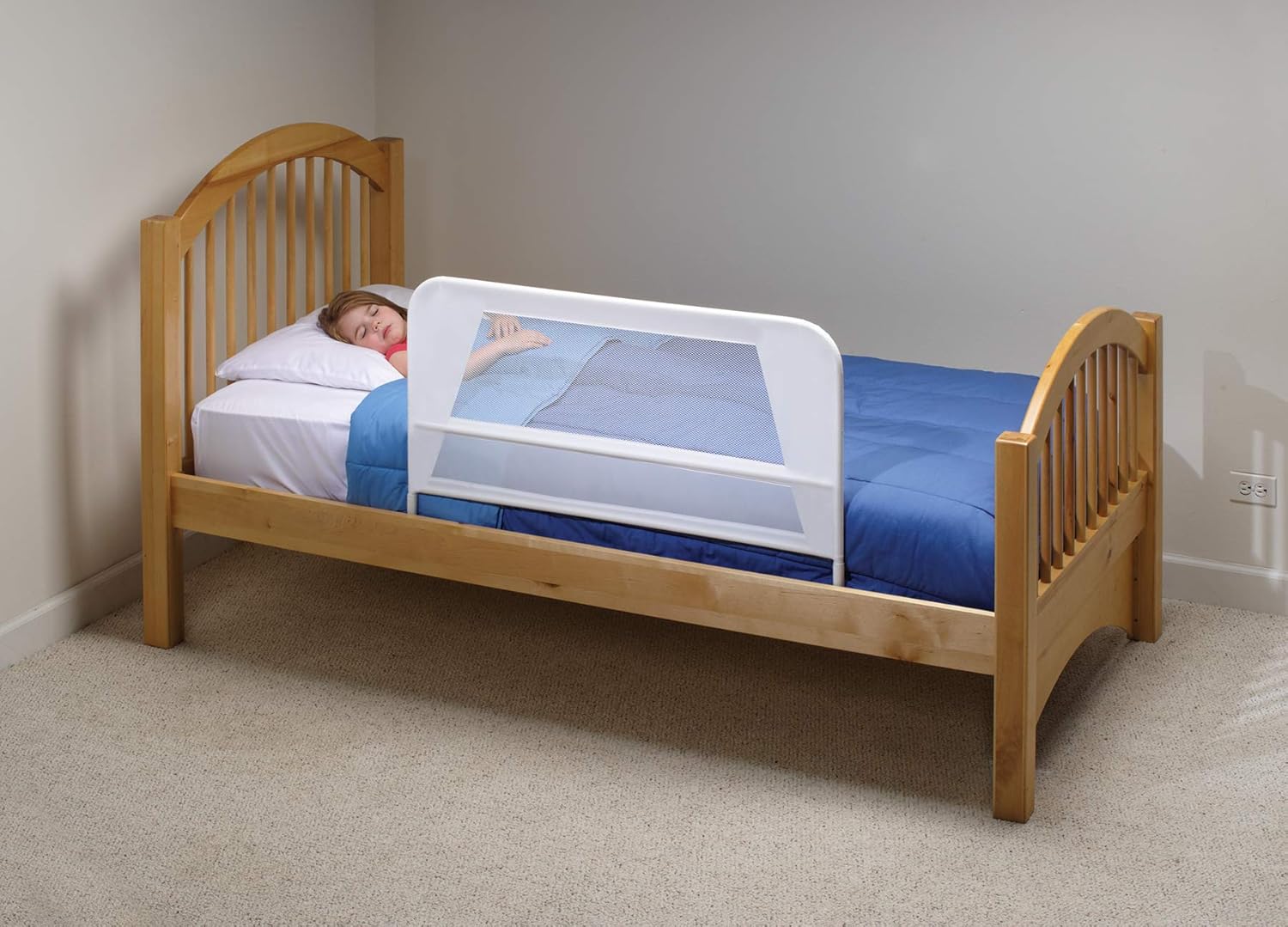 KidCo BR203 Children's Bed Rail - Quick Assembly Toddler Bedrail