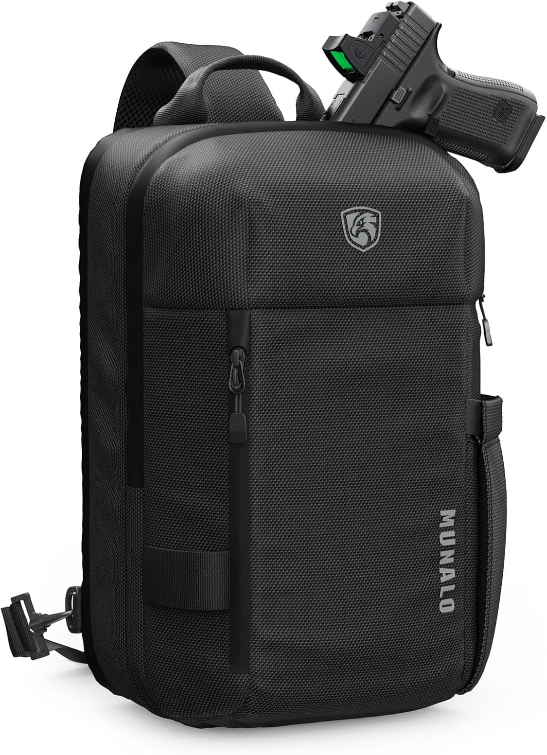 MUNALO Concealed Carry Bag for Men & Women - CCW Sling Bag, Tactical Crossbody/Cross Body EDC Holster Bags for Pistol/Gun - Ideal for Trigger Coverage & Quick Draw Access
