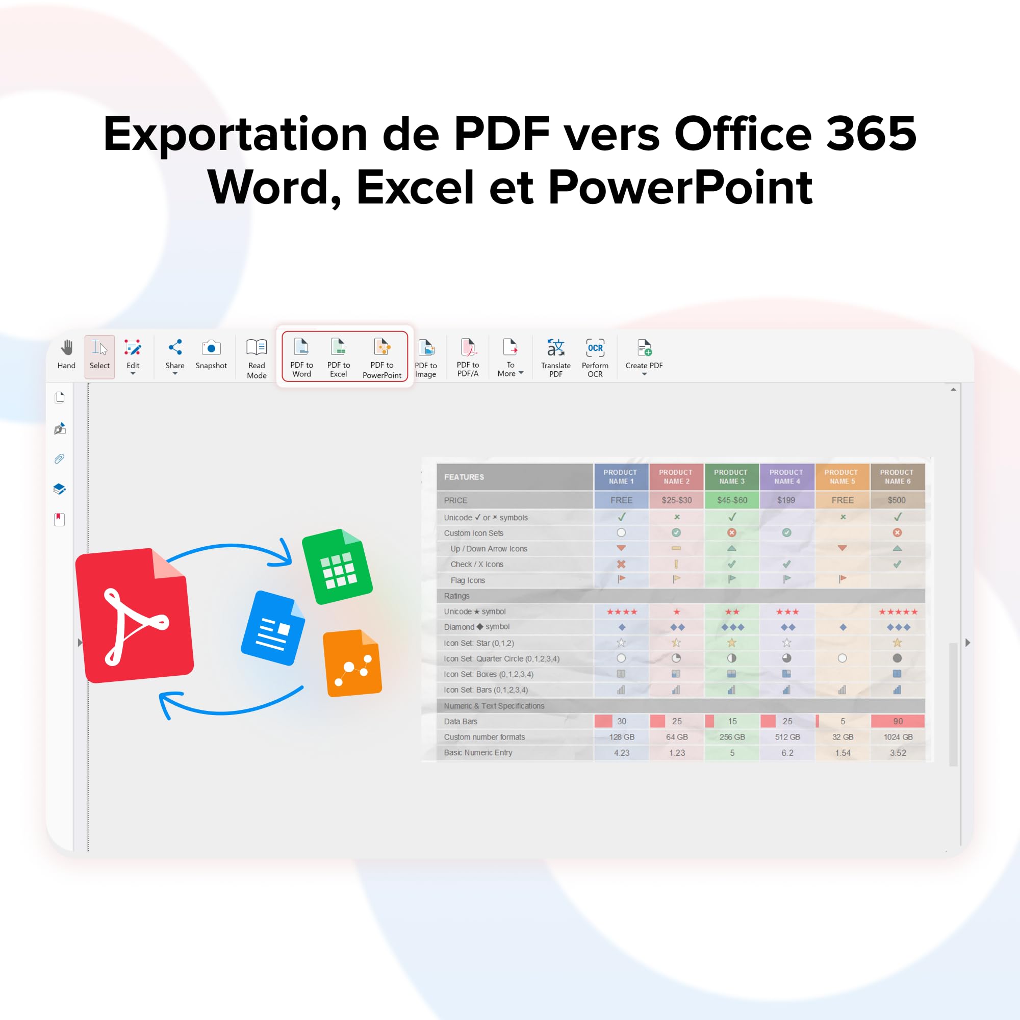 MobiPDF Lifetime - Éditeur professionnel de PDF - Licence à vie pour 1 utilisateur PC Windows