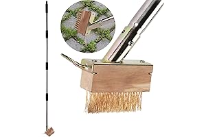 59" Manual Crevice Weeding Brush – The Ultimate Paver Patio Cleaning Solution