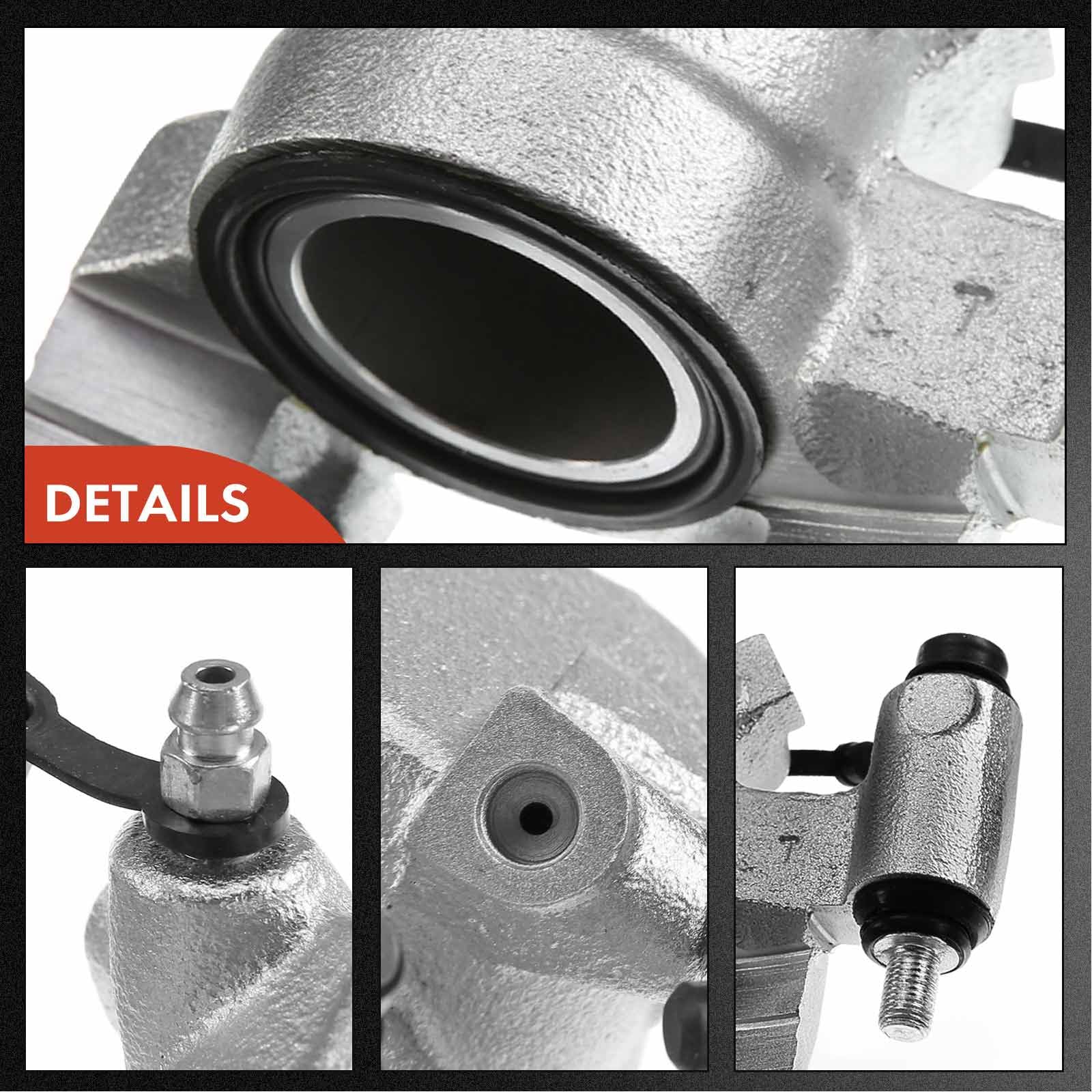 Frankberg Pinza Freno Asse Anteriore Destra Compatibile con 500 312 169 Punto 176 188 176C Cinquecento 170 Seicento/600 187 Y 840A Y10 156 Replace# 71714554