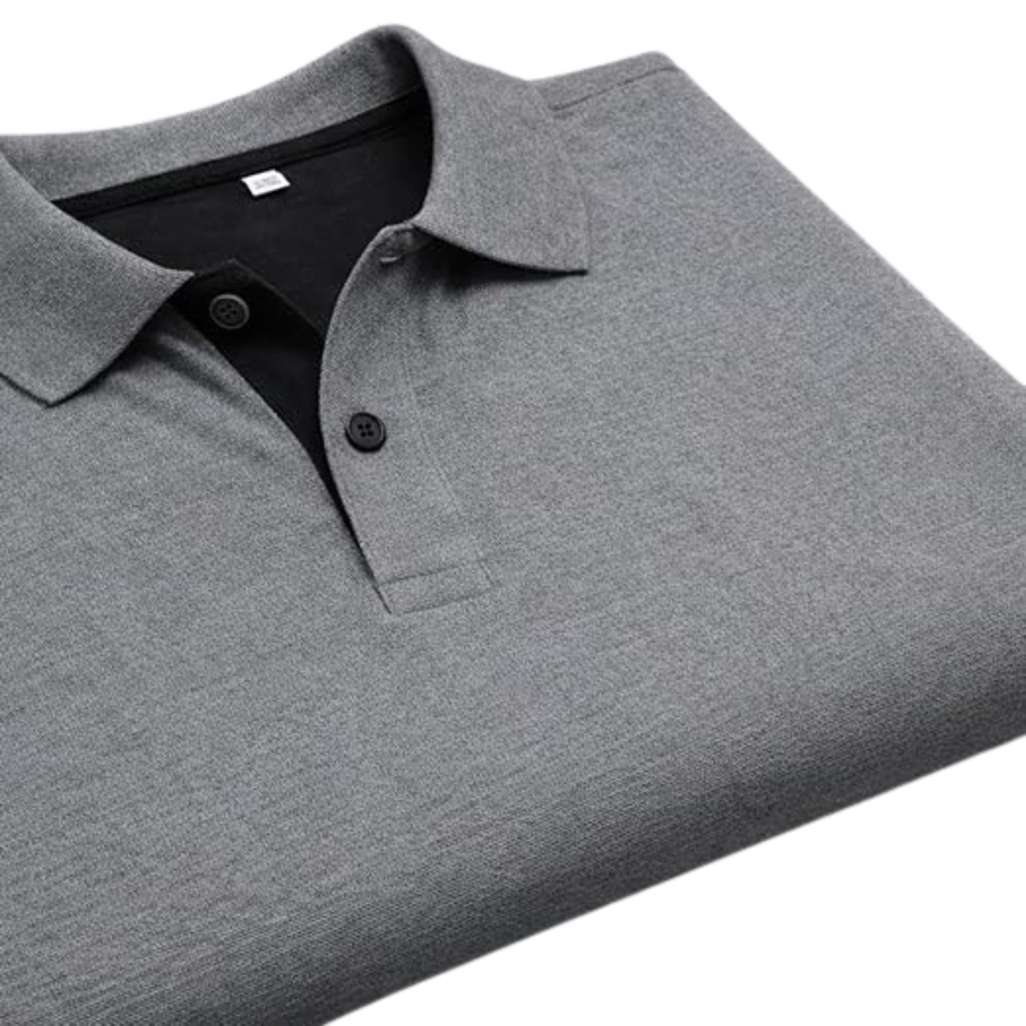 Cotton Polo T-Shirt for Men | Solid Color Regular Fit Collar Neck T-Shirt