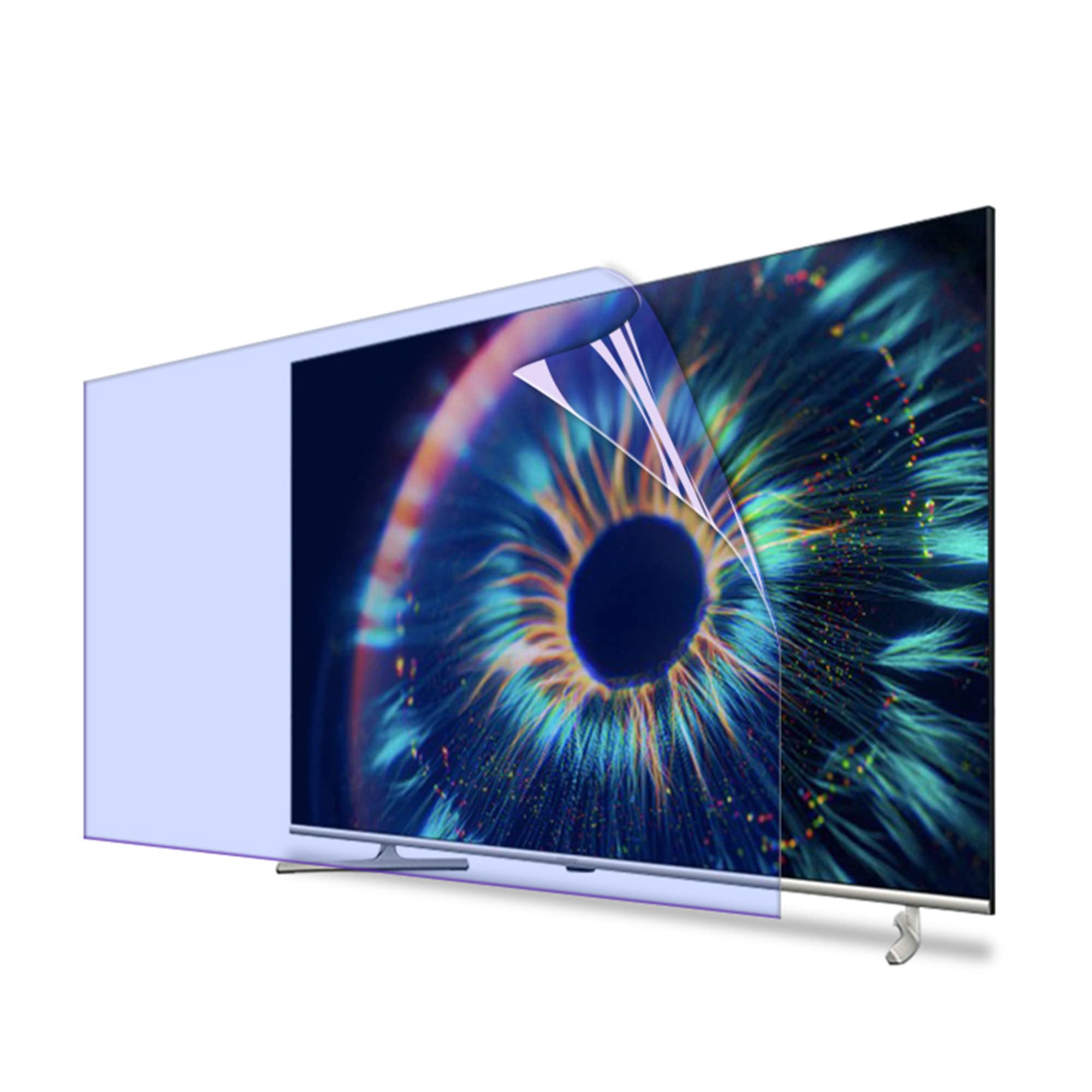 Filtre de protection supérieur anti-lumière bleue pour écran TV de 32 à 75 pouces