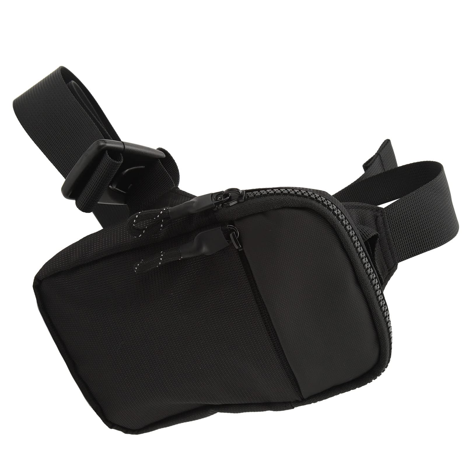 Haofy Bolsa de Deporte en el Pecho, Múltiples Compartimentos, Malla Transpirable, Reflectante, Bandolera para Viajes en Bicicleta
