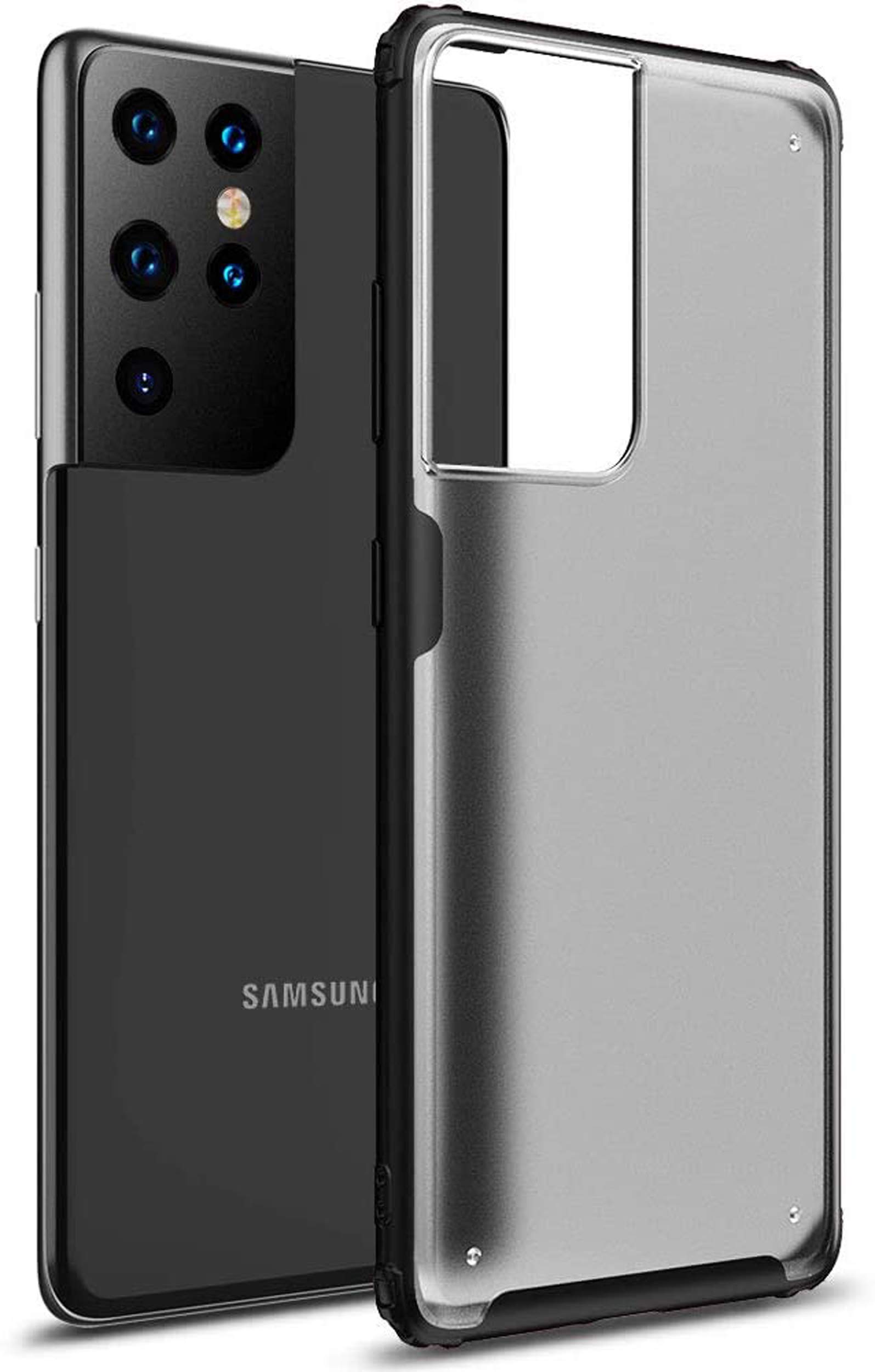 KAPA Back Cover for Samsung Galaxy S21 Ultra (TPU+Plastic_Black) (B08V8Q284T) Amazon Price History, Amazon Price Tracker