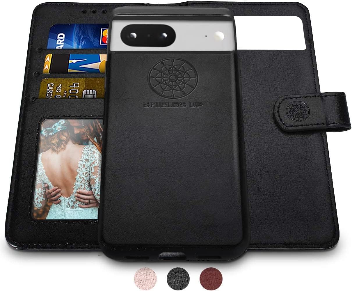 Shields UP For Google Pixel 7A Case Wallet Clear With Card Holder [3 - View #9