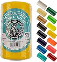 Vista 28 de Sinew 4oz 450ft Black 5ply 70lb Tendón Artificial de Prueba de 70lb para Cuentas, Costura de Cuero, Atrapasueños y Más