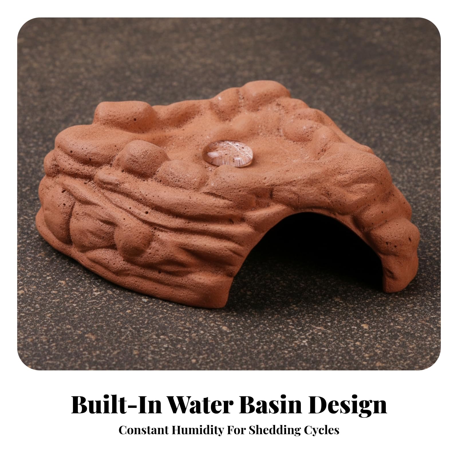 Naturnah versteck mit Wasserschale, Style to 2