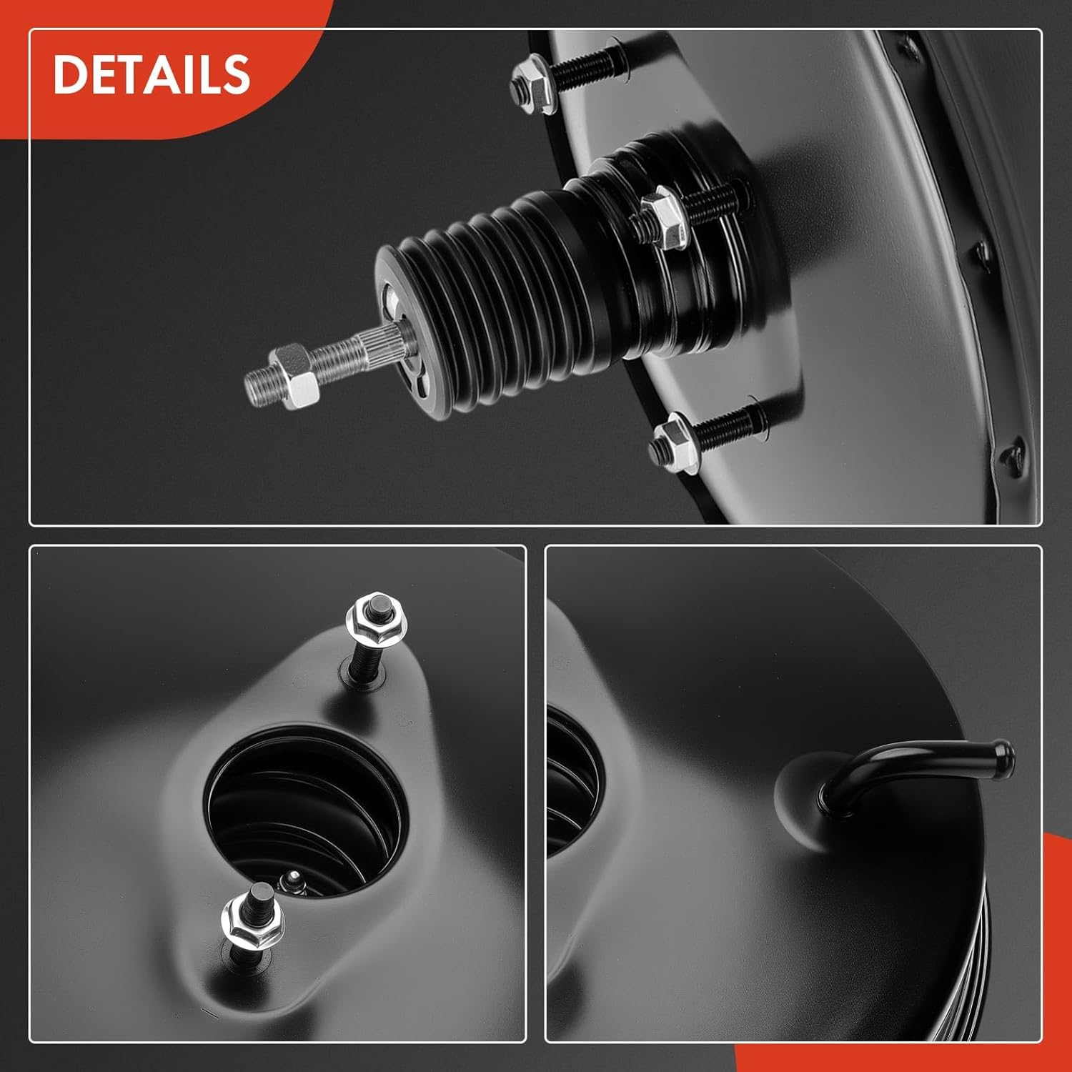 A-Premium Vacuum Power Brake Booster Compatible with Nissan Rogue 2011-2013, Rogue Select 2014-2015, 2.5L, Without Master Cylinder