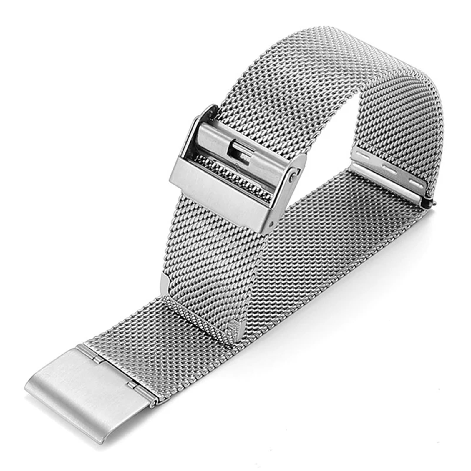 Bracelets milanais d'acier inoxydable de montre intelligente de bracelet de maille de 1.0mm 18mm 20mm 22mm 24mm