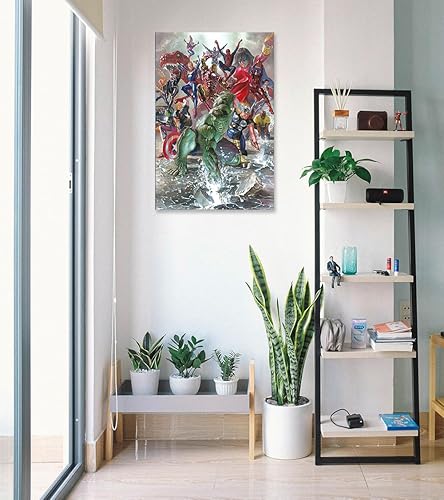 Miniatura 4 de The Avengers - Póster de cómic de Marvel (Legacy - por Alex Ross) (tamaño 24" x 36")