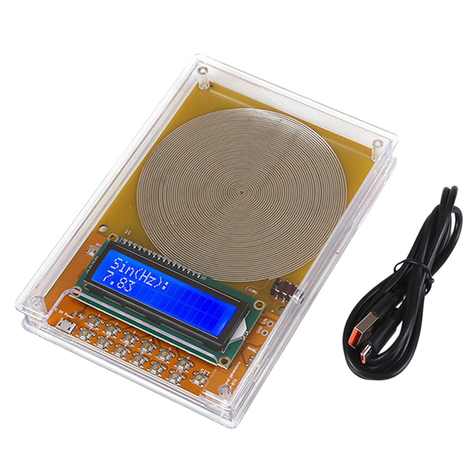 Ljhnba Advanced Resonance Frequency Generator 7.83Hz Programmable From 0.01Hz To 100Khz For Energy Optimization Fluctuation Generator
