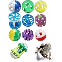 10 Pack Bearded Dragons Balls Toys, Tank Accessories and Decor