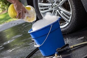 PRIKNIK Wash and Dry 2-in-1 Multipurpose Microfibre High Permance Cleaning Sponge(2 Pieces) Home Kitchen Car Bike Vehicle Washing Cleaning Shining -Compatible with Tata Sumo