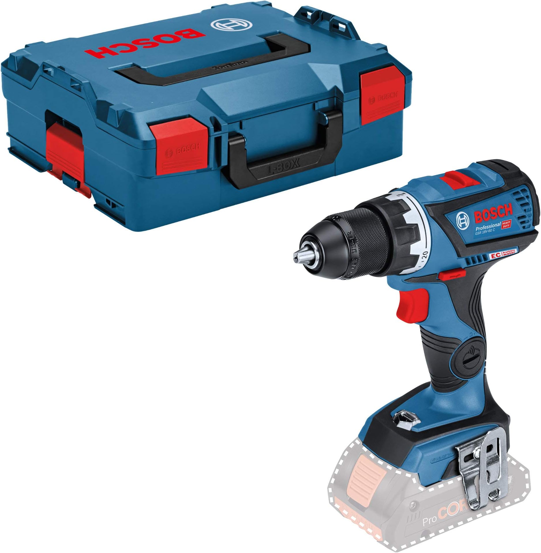 Bosch Professional 18v System Akku Schlagbohrschrauber Gsb 18v 28 Bosch Professional 18V System Akku Schlagbohrschrauber GSB 18V-60 C
