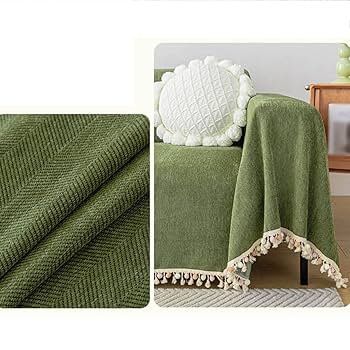 ◆グリーンのマルチカバー　キルティングブランケット　ボタニカル Amazon｜マルチカバー キルト 北欧 キルティング 生地 綿100