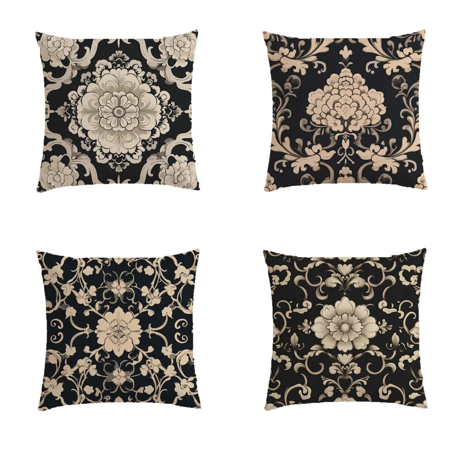Housse coussin 80x80cm bohème pour sublimer votre salon de jardin cet été