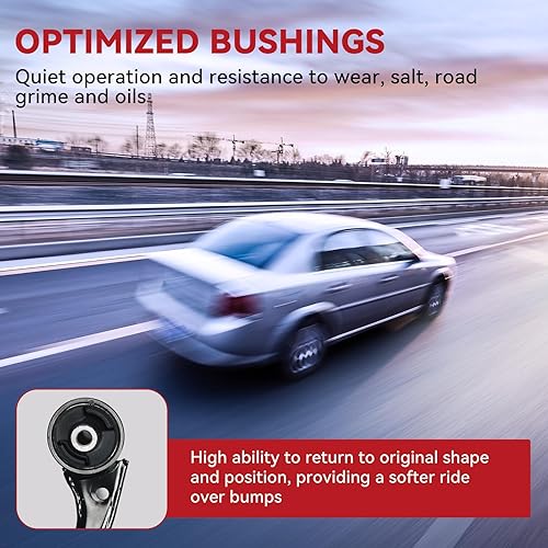 Miniatura 4 de YITAMOTOR Par de brazo de control delantero inferior compatible con CR-V 2002-2006