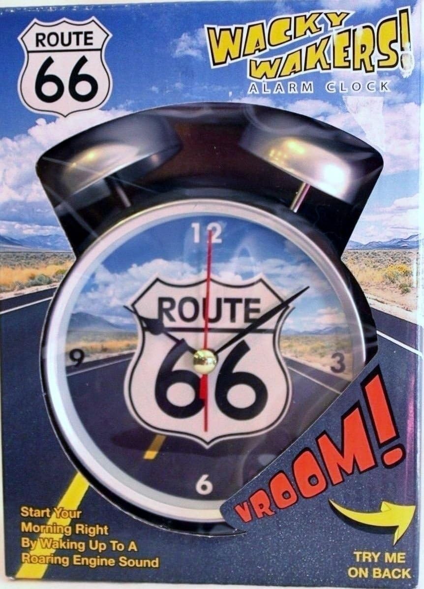 Wacky Wakers Route 66 Alarm Clock