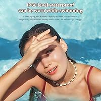 Vista 7 de Anillo inteligente para mujeres y hombres, rastreador de salud y fitness con monitor de frecuencia cardíaca, sueño, oxígeno en sangre, HRV, 128 Oro