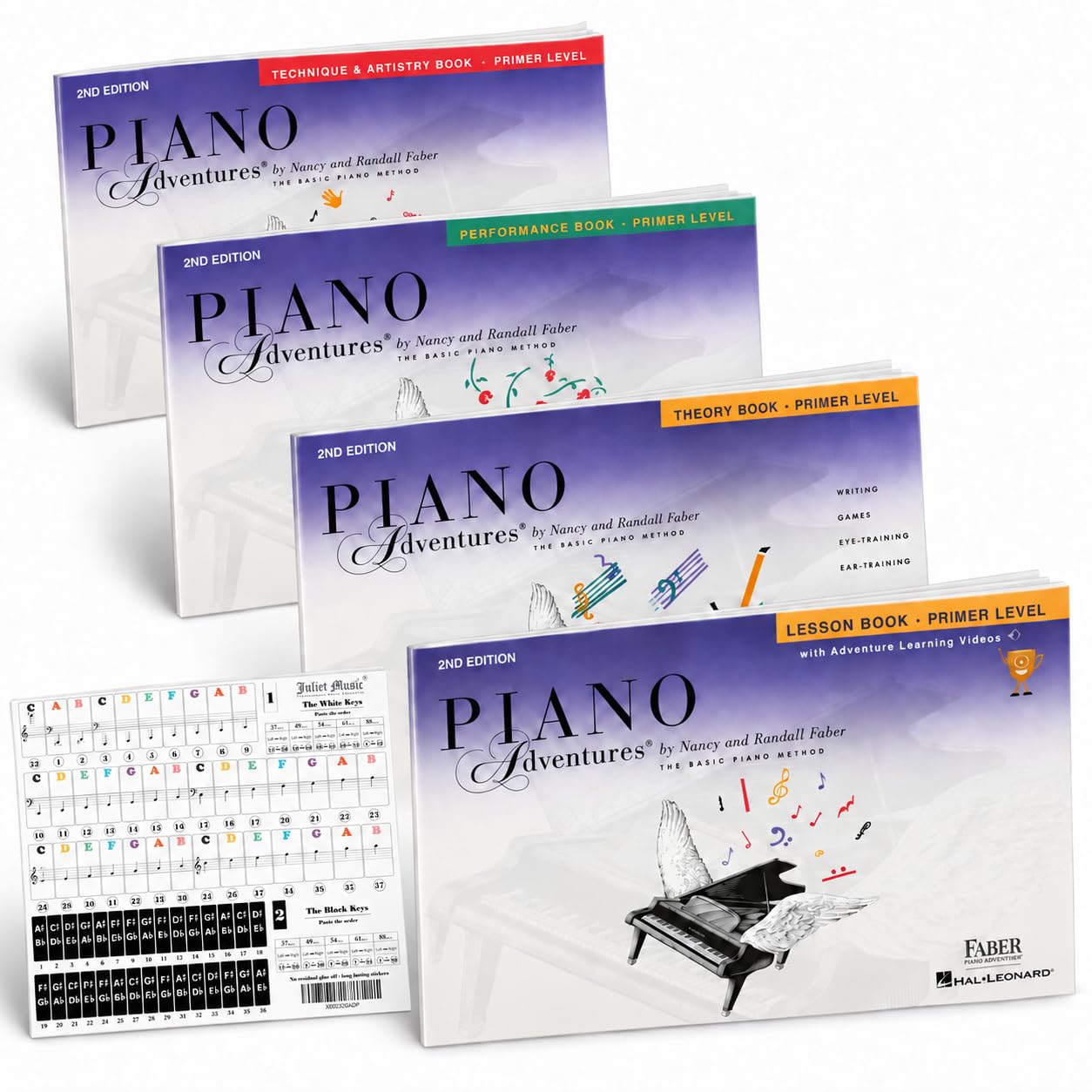Amazon.com: Piano Adventures Primer Level 2nd Edition Bundle Set