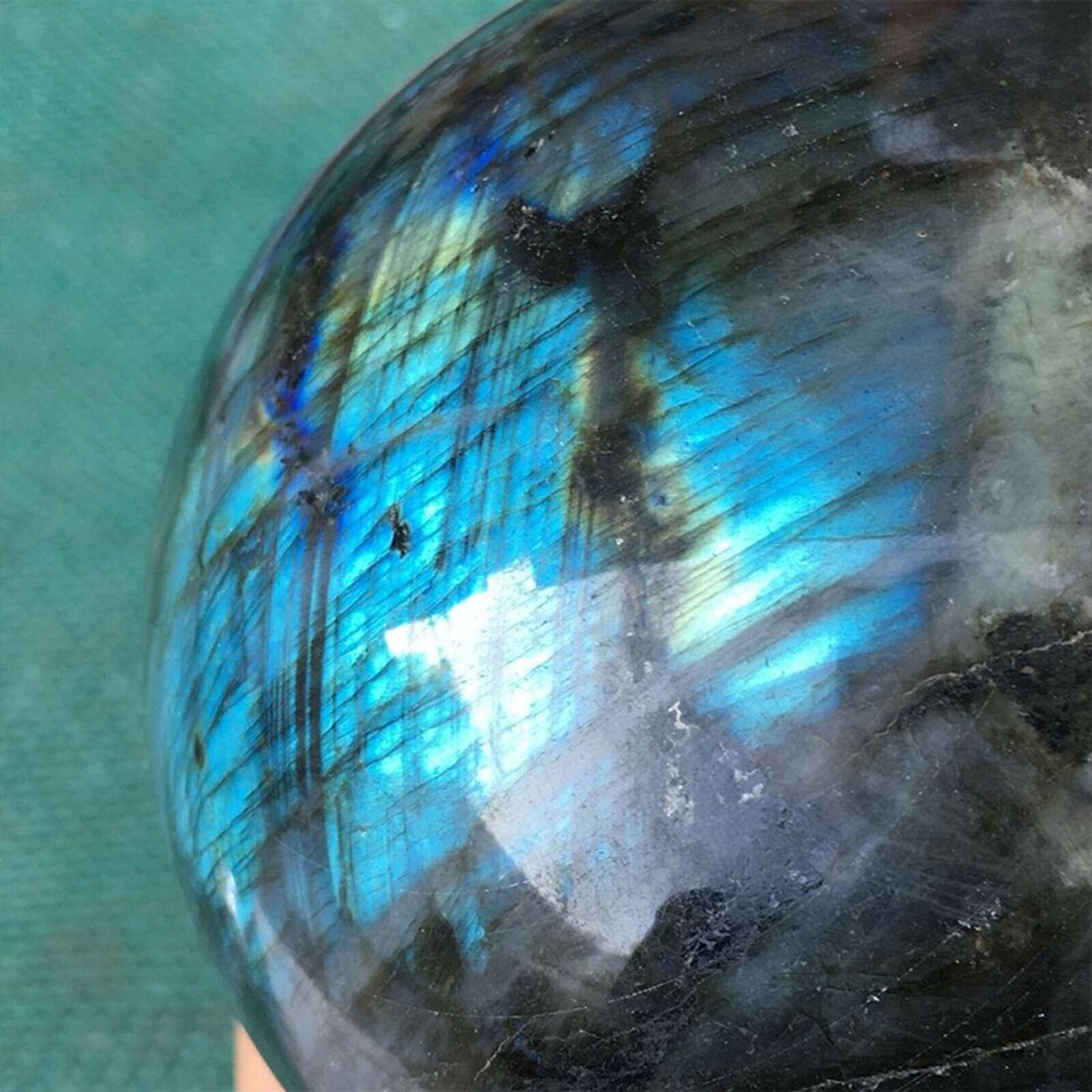 Sfera di Cristallo di Quarzo, Pietra Potente for guarigione(6.5~7cm)