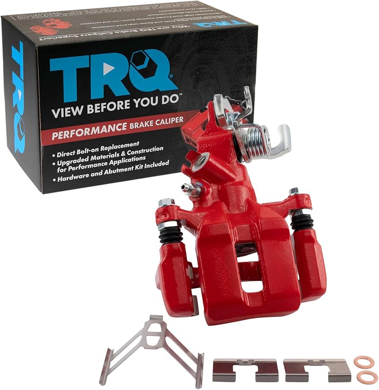Pinça de freio traseira esquerda TRQ com suporte para Acura TSX e Honda Accord – CLA40250
