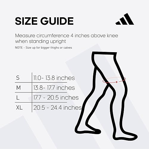 Miniatura 7 de adidas Manga de soporte tejida, manga de compresión ergonómica