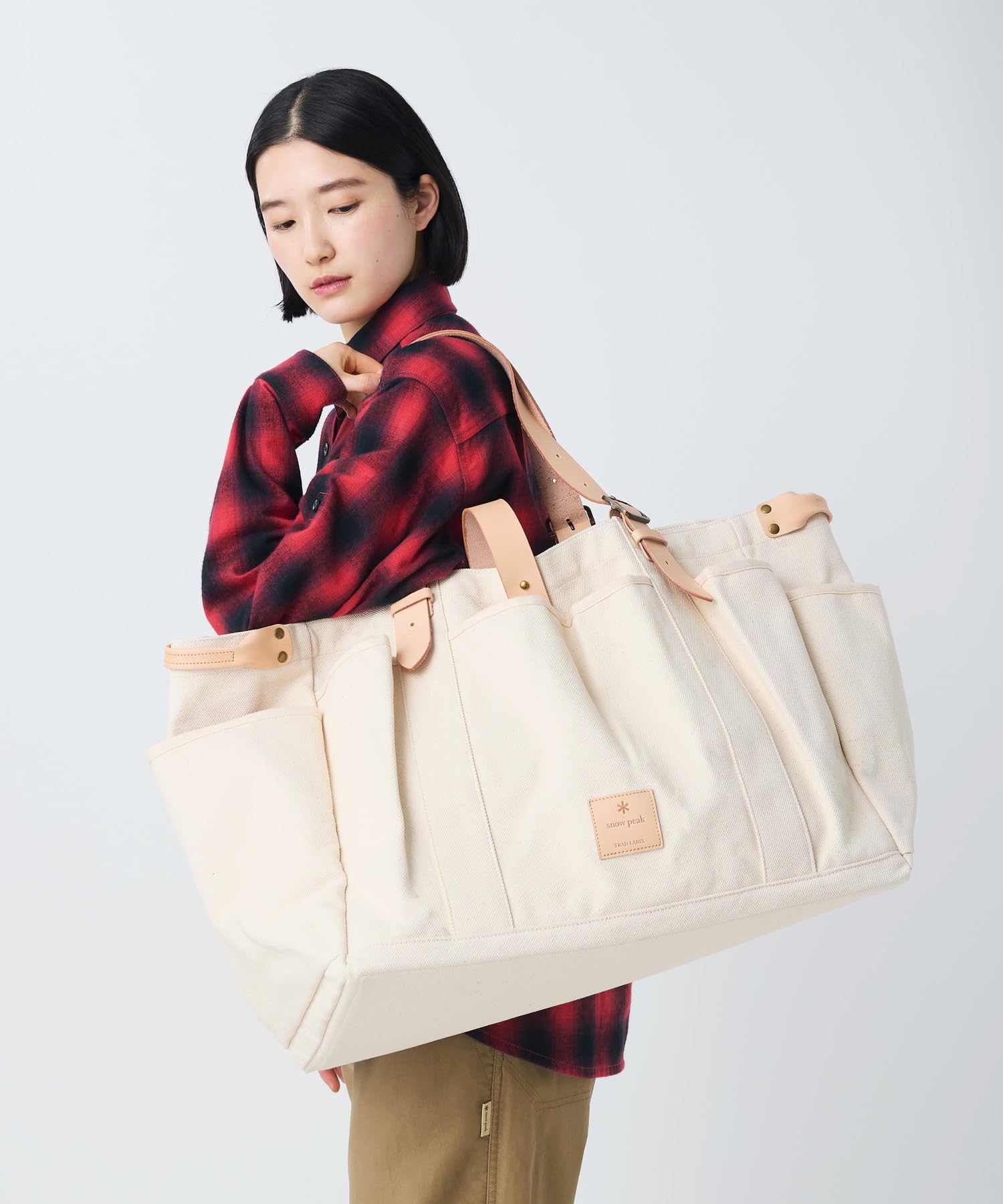 Amazon.co.jp: スノーピーク(snow peak)Field Big Tote Bag SPTL-AC