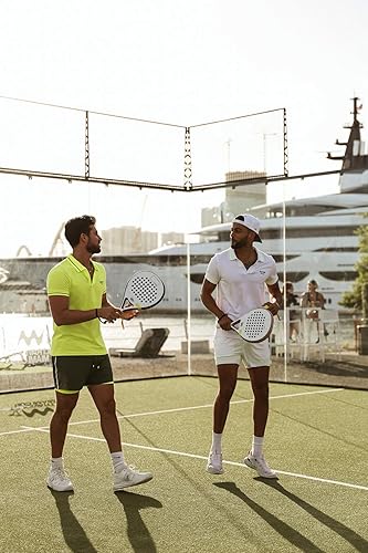 Miniatura 6 de Pala de pádel de fibra de carbono 3K de forma redonda para hombres y mujeres - Potencia y control de precisión, durabilidad, personalizable