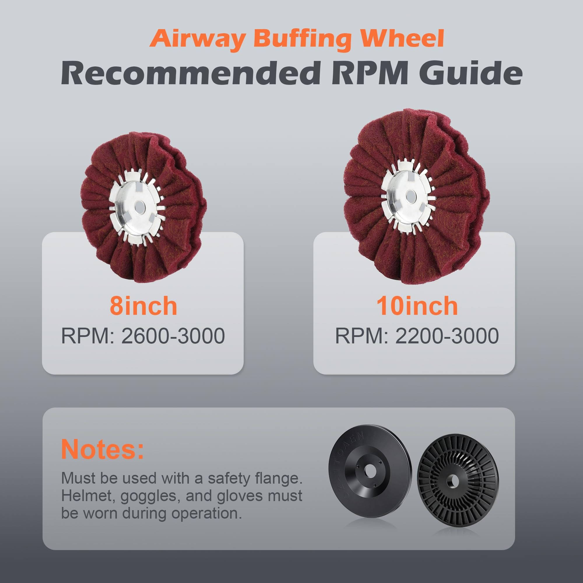 Buffing Wheels - Satin Finish for Metal -6