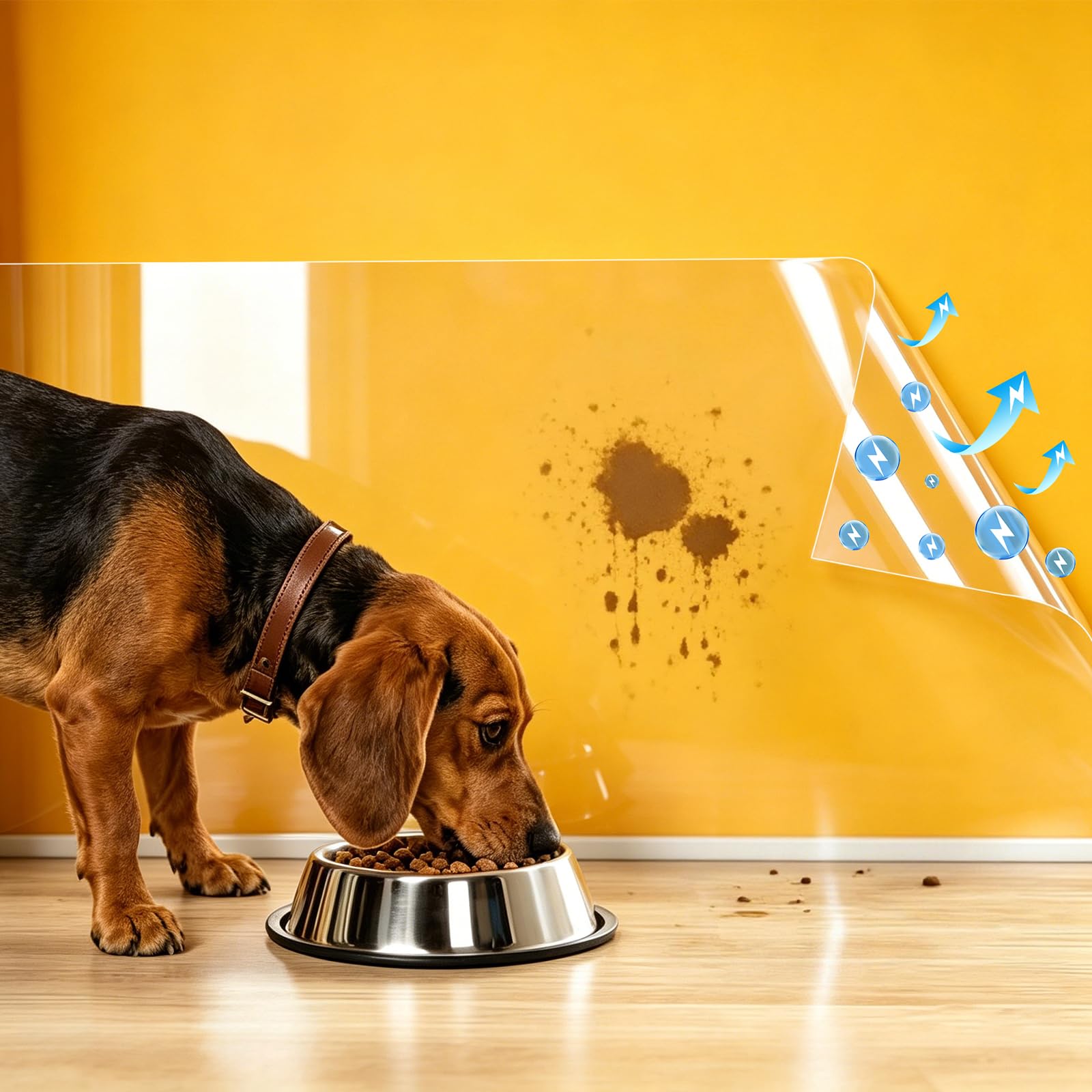 Clear Wall Protector - Static Cling Film -11 Clear Wall Protector - Static Cling Film -11