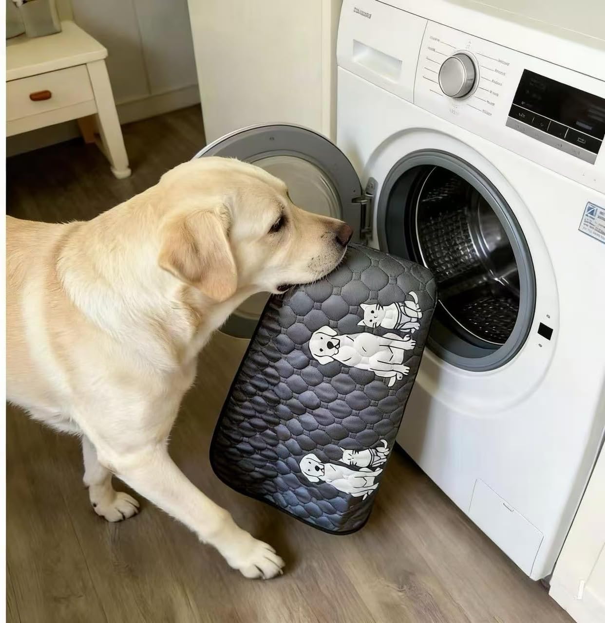 XXL 72"x72" Reusable Dog Pads - High Absorbency, Waterproof & Non-Slip Washable Pet Training Pads for Dogs and Cats (2, 72x72 Inches)